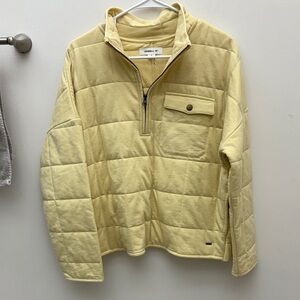 O'Neill Yellow Quilted Women's Sweater